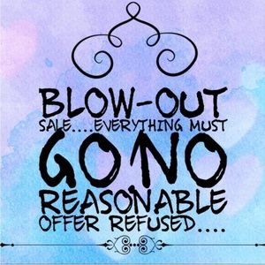 CLOSET CLEAN OUT SALE!